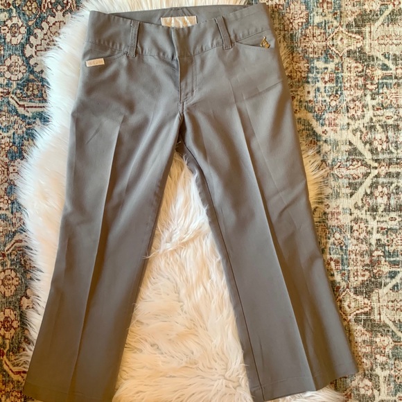 VTG Y2K Baby Phat Ultra Cropped Gray Pants - Picture 2 of 8